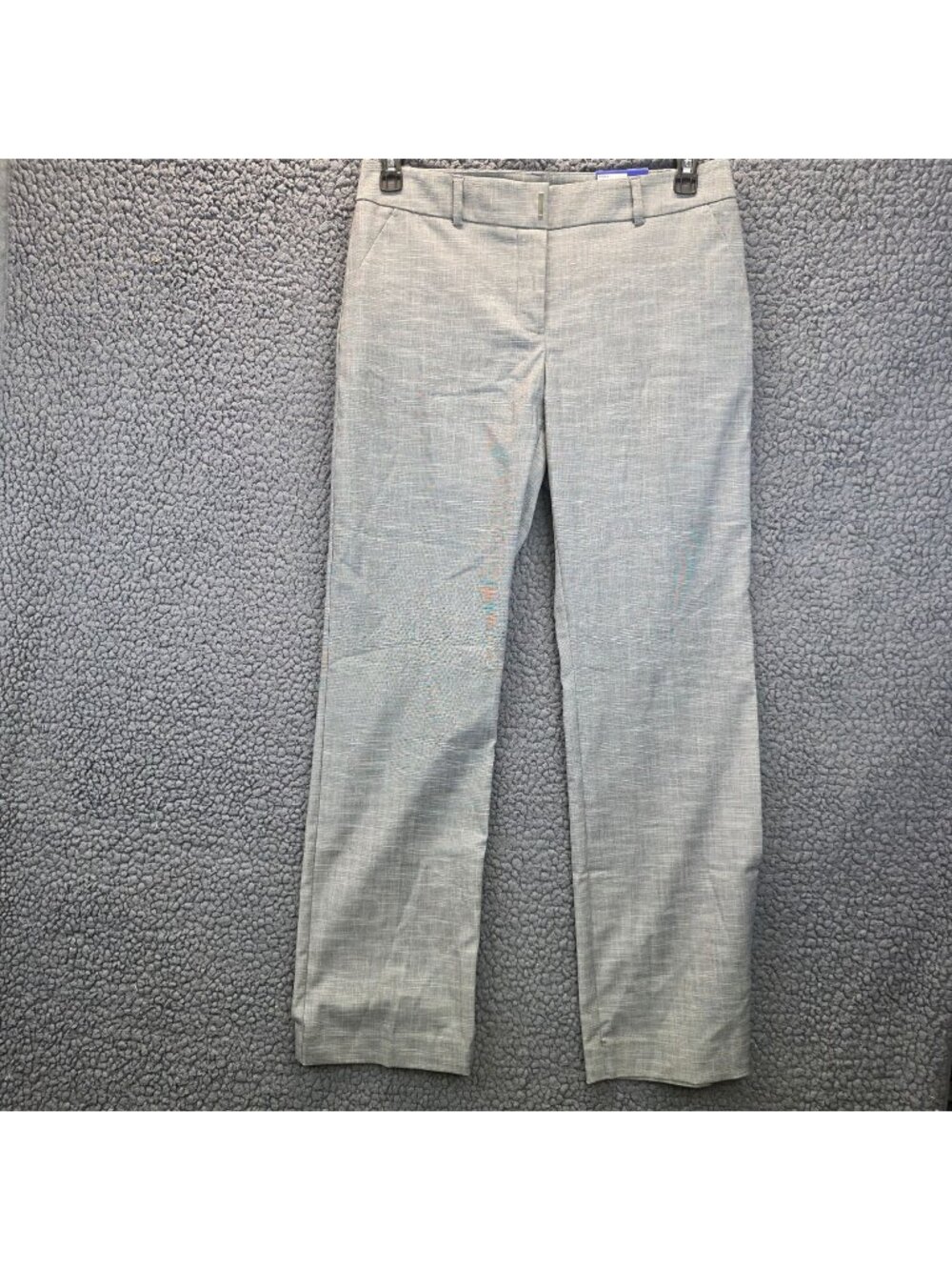 Apt.9 Torie Mid Rise Straight Dress Pants 10 Gray Capsule Neutral Office Corp